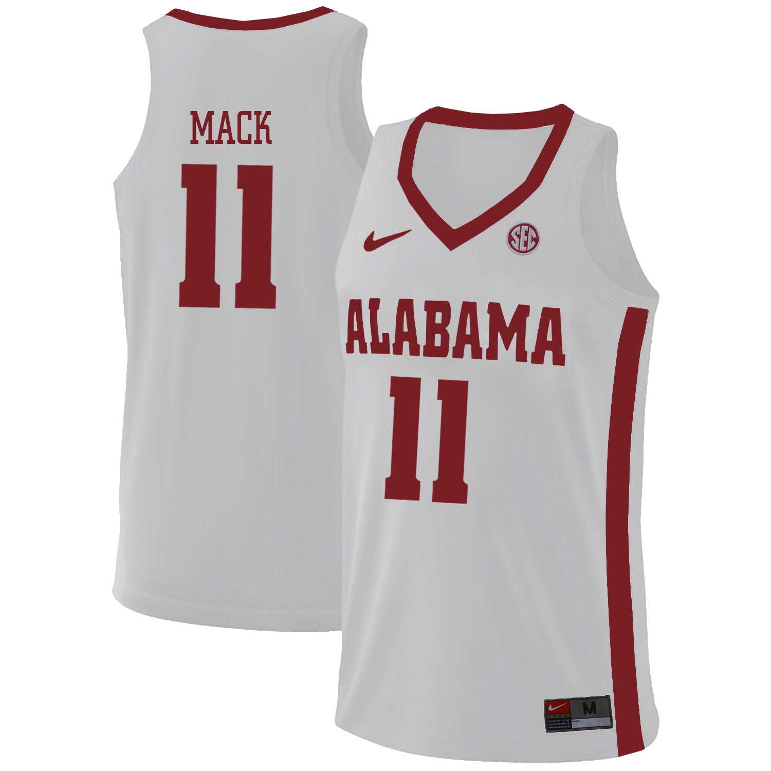 Alabama Crimson Tide #11 Tevin Mack White College Basketball Jersey Dzhi,We sell and wholesale Alabama Crimson Tide #11 Tevin Mack White College Basketball Jersey Dzhi on line form chian!